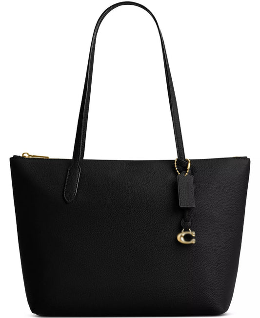 Small Pebble Leather Tote Bag