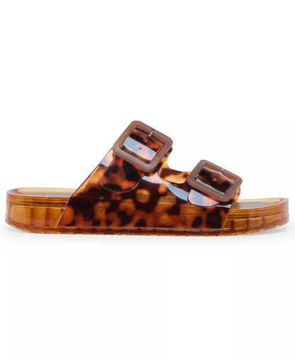 Women's Double-Band Jelly Footbed Sandals