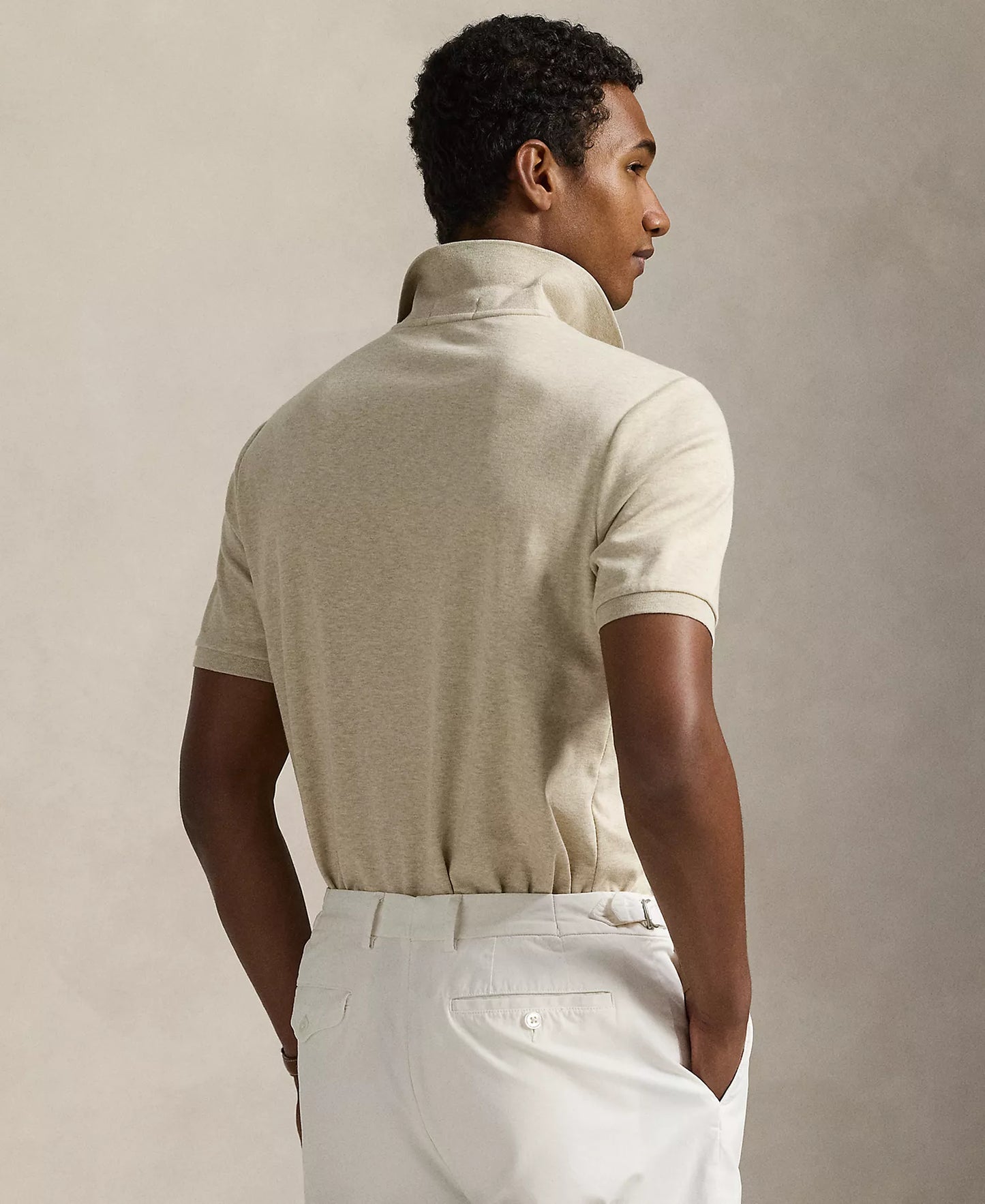 Men's Classic Fit Soft Cotton Polo Shirt