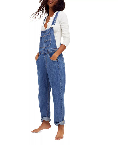 Women's Ziggy Cotton Denim Overalls