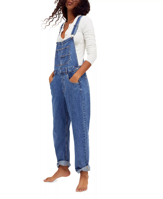 Women's Ziggy Cotton Denim Overalls