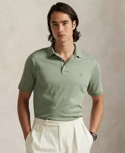 Men's Classic Fit Soft Cotton Polo Shirt