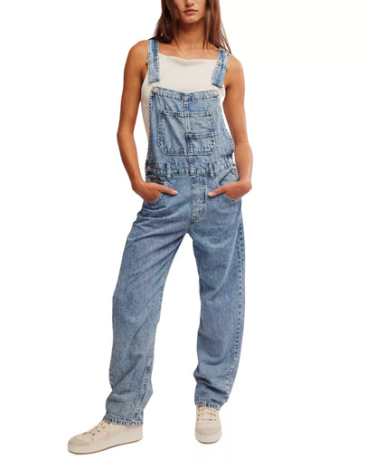 Women's Ziggy Cotton Denim Overalls