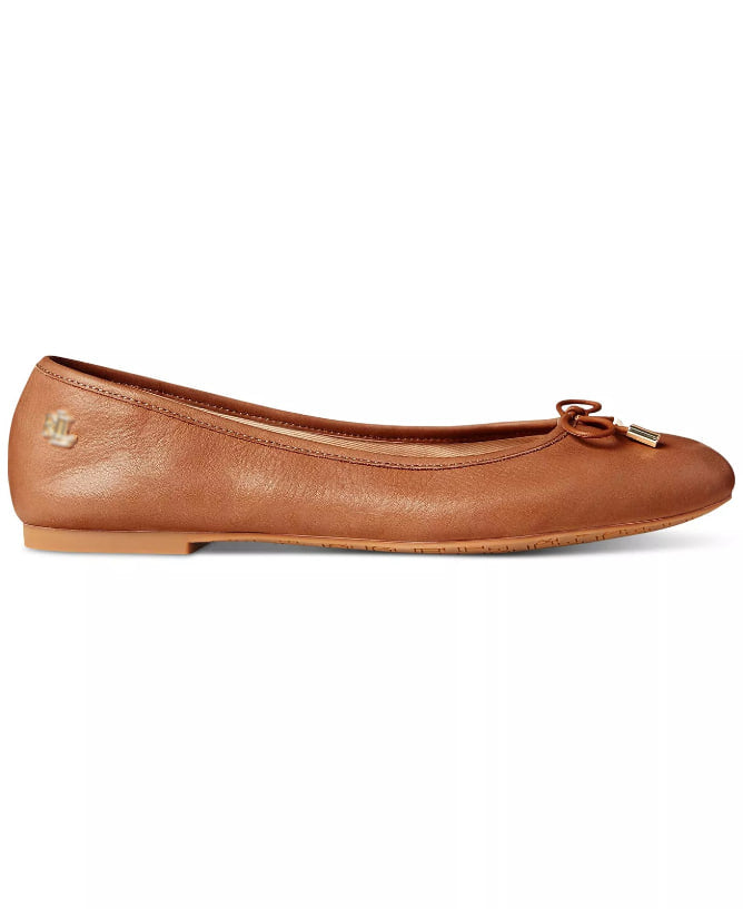 Women's Nappa Leather Flats