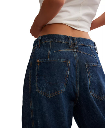 Women's Mid-Rise Barrel Jeans