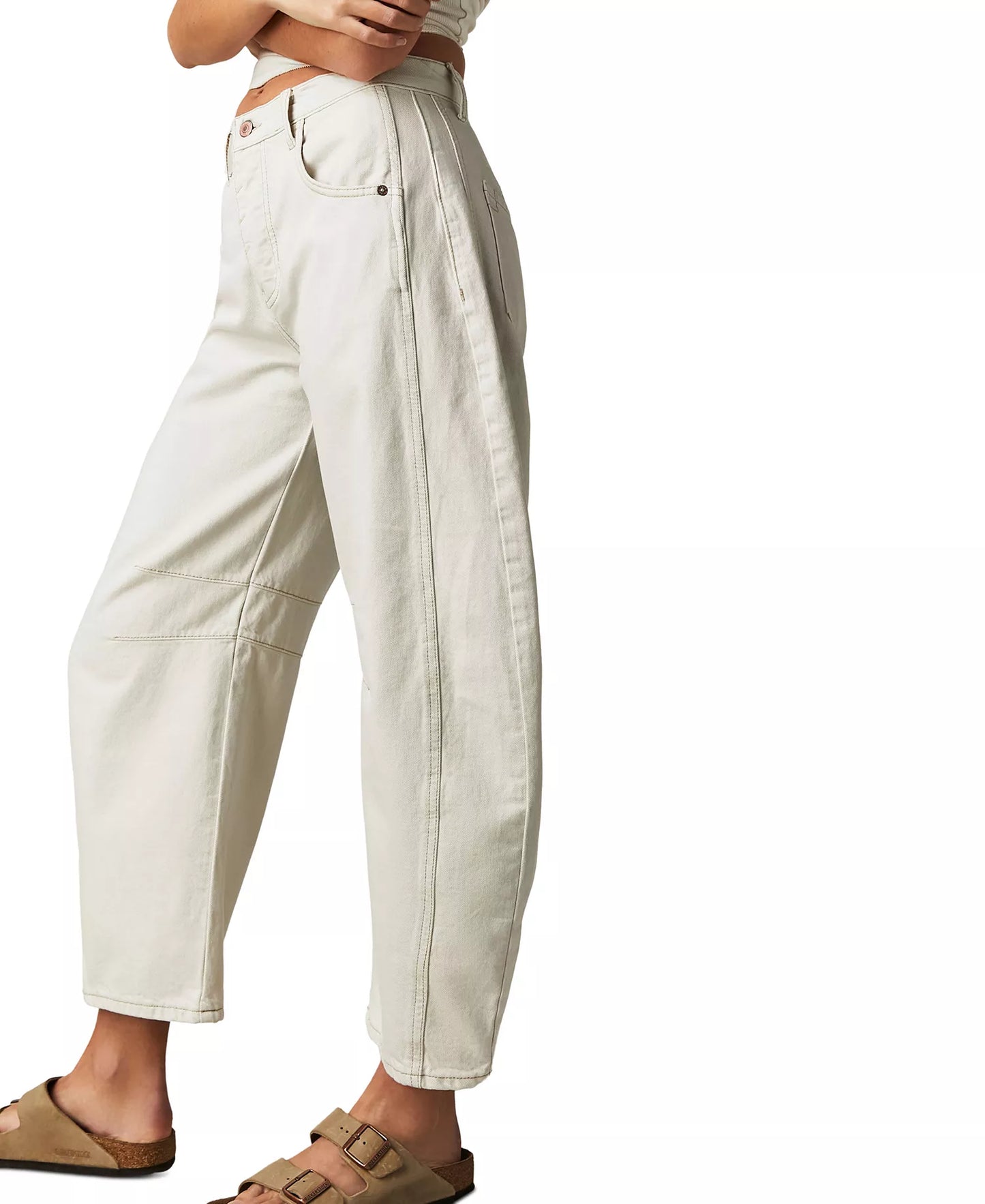 Women's Mid-Rise Barrel Jeans